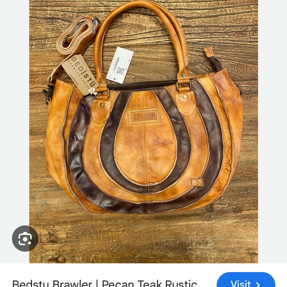 BED|STU leather Brawler bag, new without tags - Picture 6 of 6